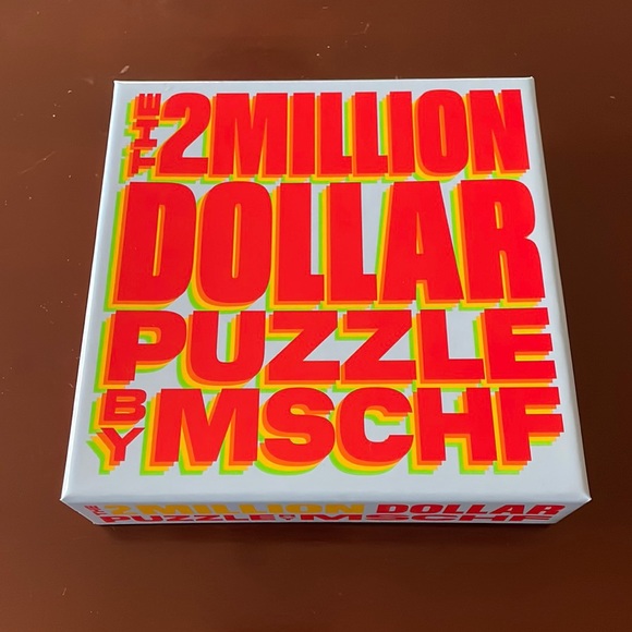 MSCHF Games The 2 Million Dollar Puzzle By Mschf Poshmark